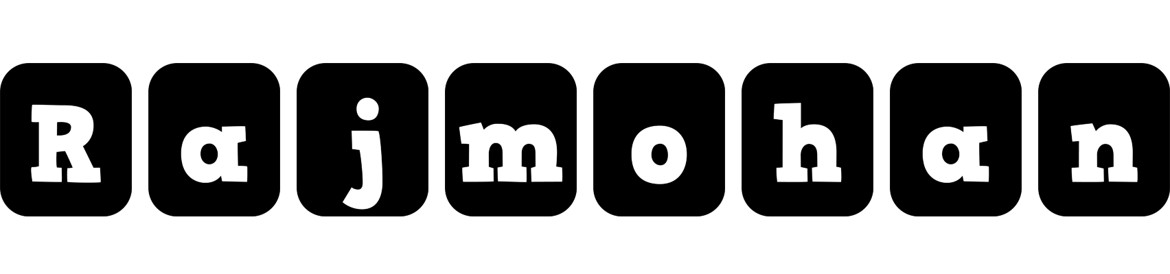 Rajmohan box logo