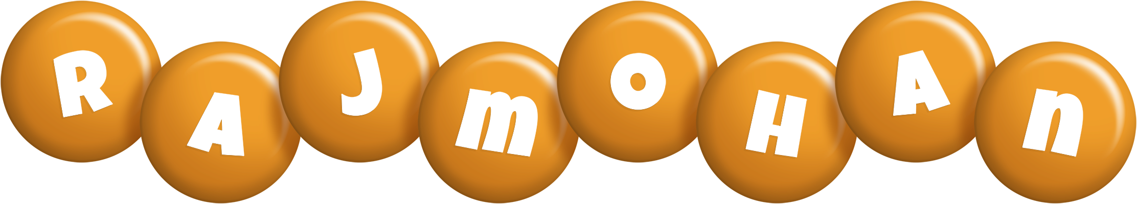 Rajmohan candy-orange logo