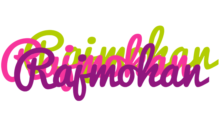 Rajmohan flowers logo