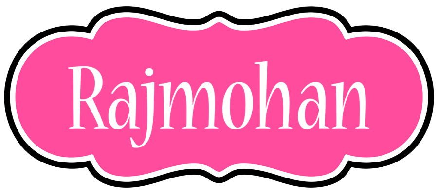 Rajmohan invitation logo