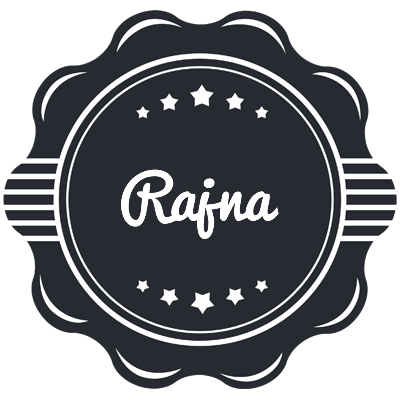 Rajna badge logo