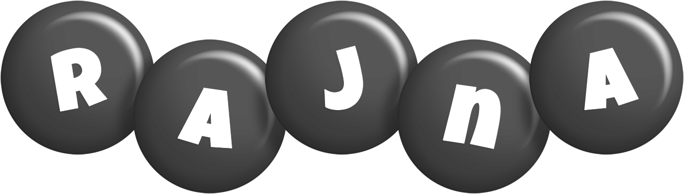 Rajna candy-black logo