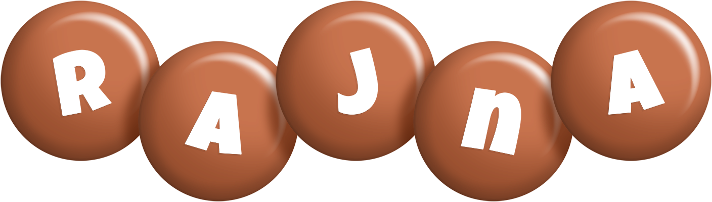 Rajna candy-brown logo