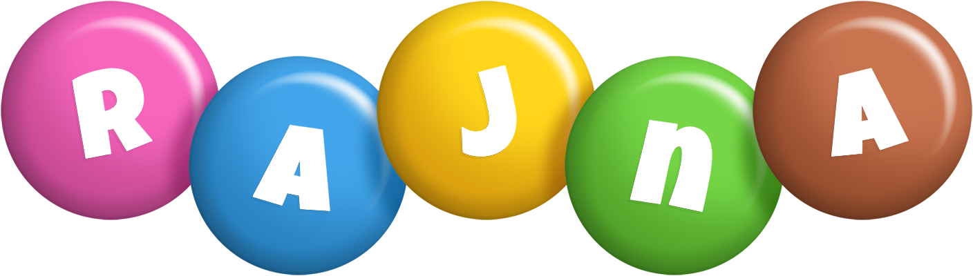 Rajna candy logo