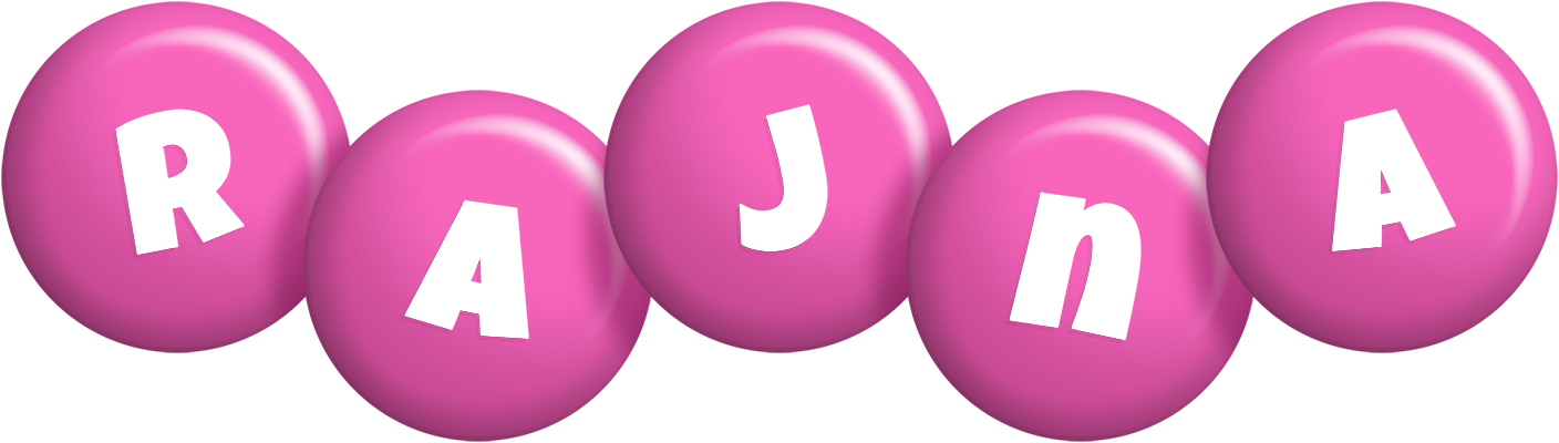 Rajna candy-pink logo