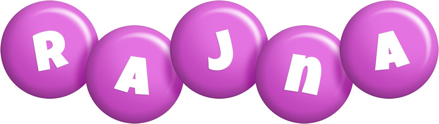 Rajna candy-purple logo