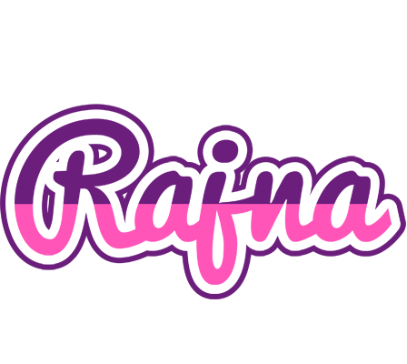 Rajna cheerful logo