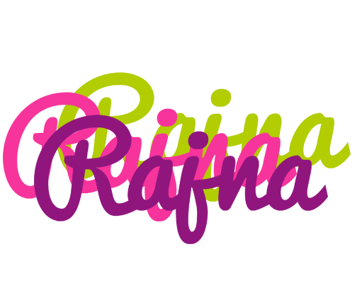 Rajna flowers logo