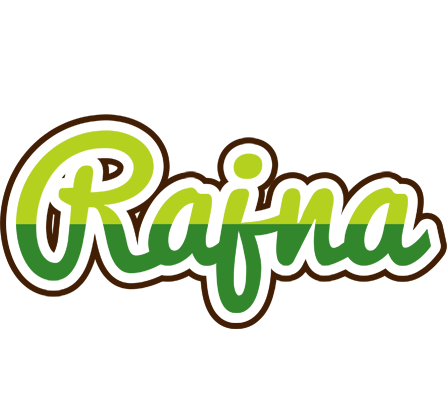 Rajna golfing logo