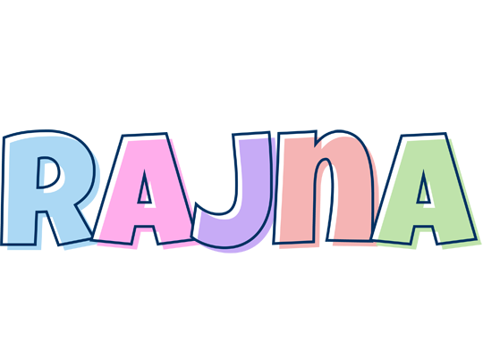Rajna pastel logo