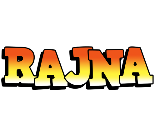 Rajna sunset logo