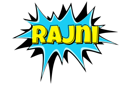 Rajni amazing logo
