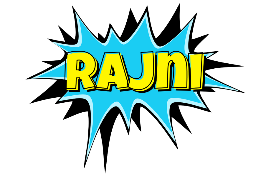 Rajni amazing logo