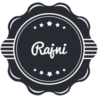 Rajni badge logo