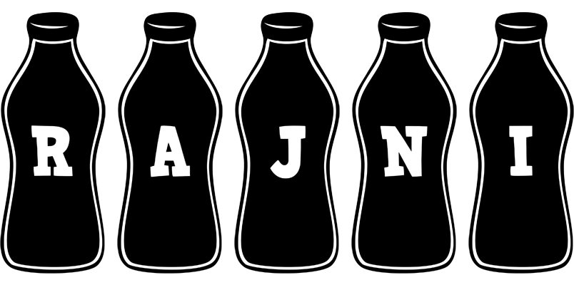 Rajni bottle logo