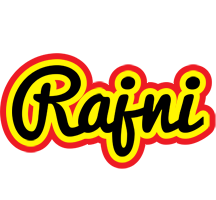 Rajni flaming logo