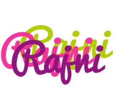 Rajni flowers logo