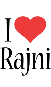 Rajni i-love logo