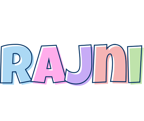 Rajni pastel logo