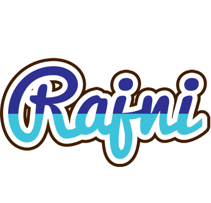 Rajni raining logo