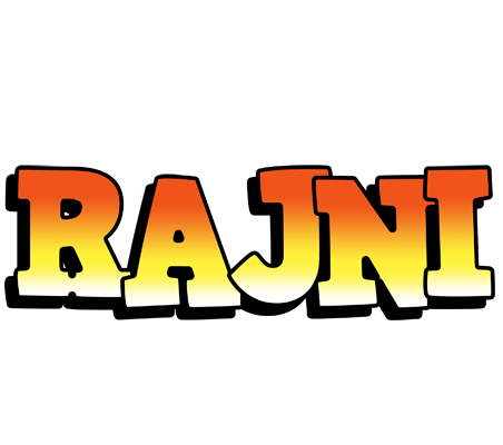 Rajni sunset logo