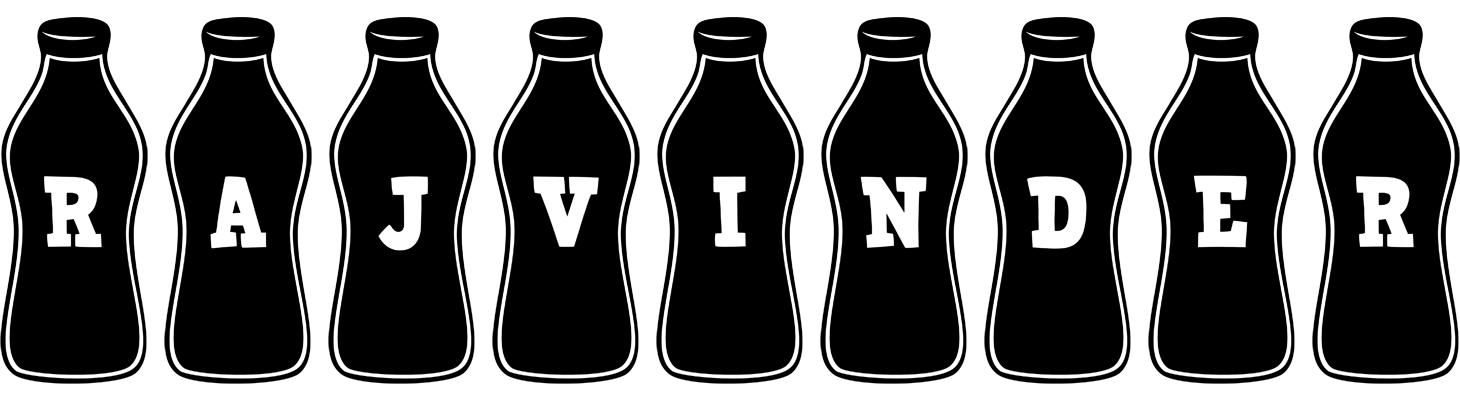 Rajvinder bottle logo