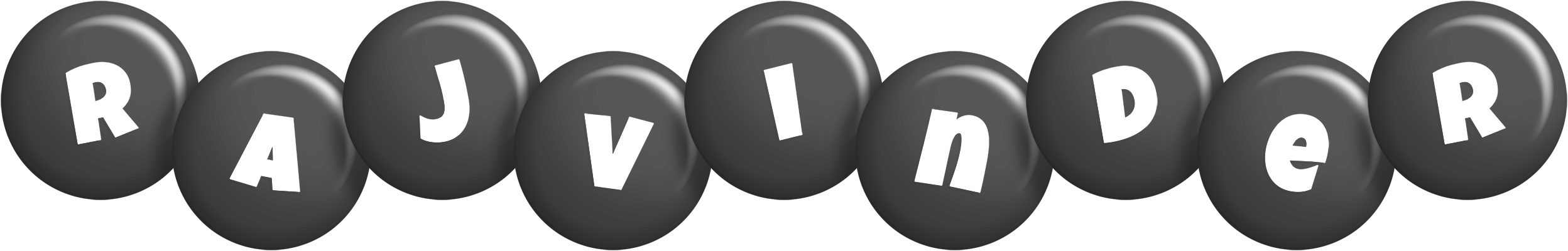 Rajvinder candy-black logo