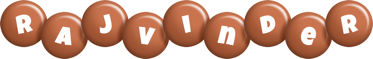 Rajvinder candy-brown logo