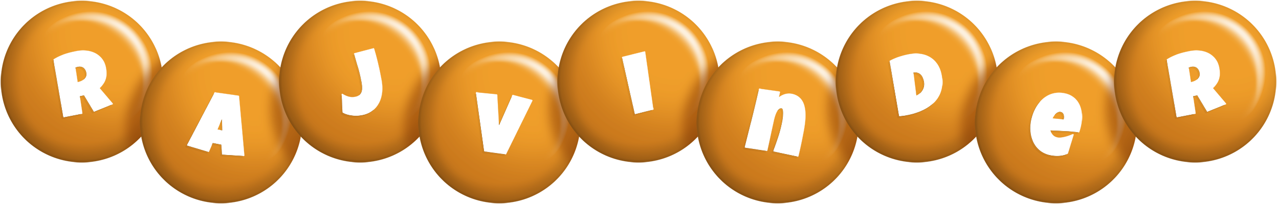 Rajvinder candy-orange logo