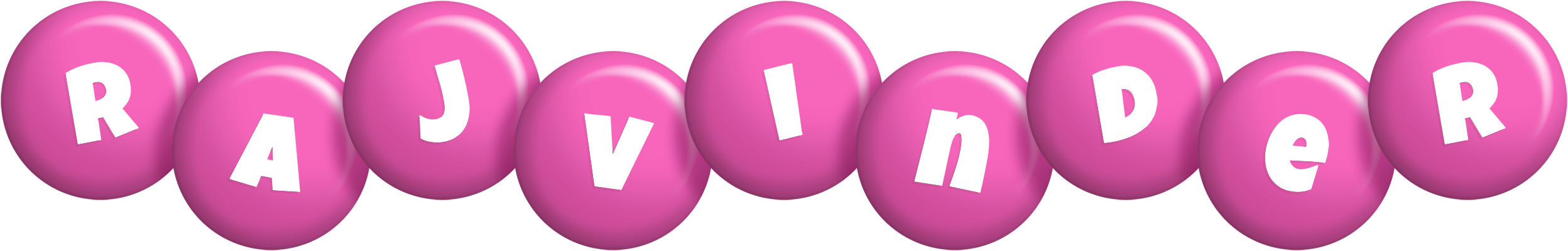 Rajvinder candy-pink logo