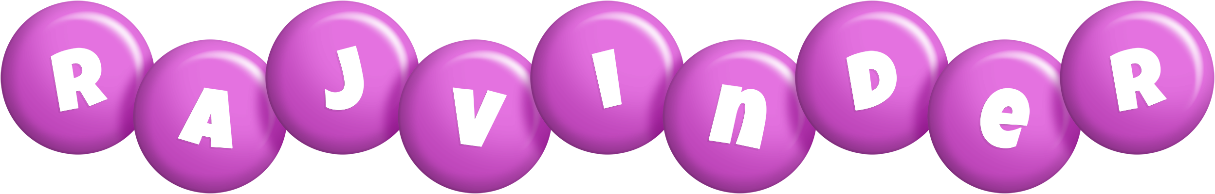 Rajvinder candy-purple logo