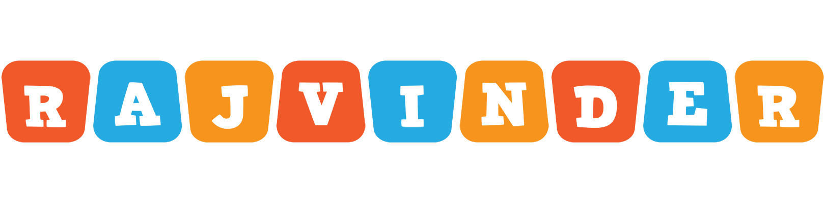 Rajvinder comics logo