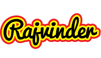 Rajvinder flaming logo