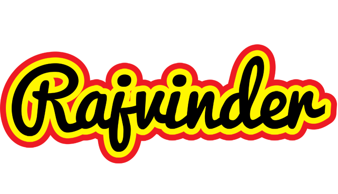 Rajvinder flaming logo