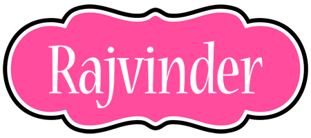 Rajvinder invitation logo