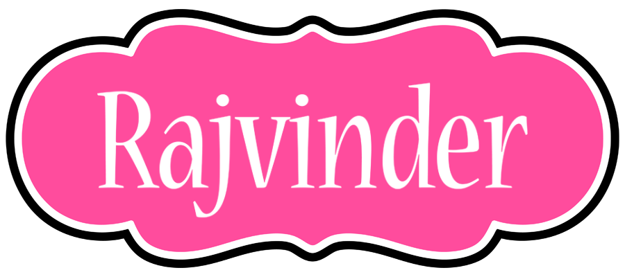 Rajvinder invitation logo
