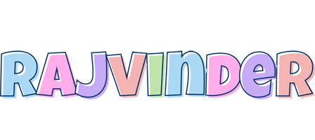 Rajvinder pastel logo