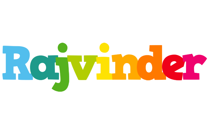 Rajvinder rainbows logo