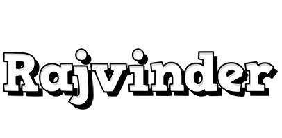 Rajvinder snowing logo