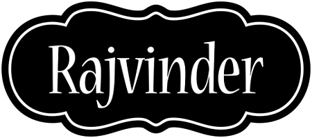 Rajvinder welcome logo