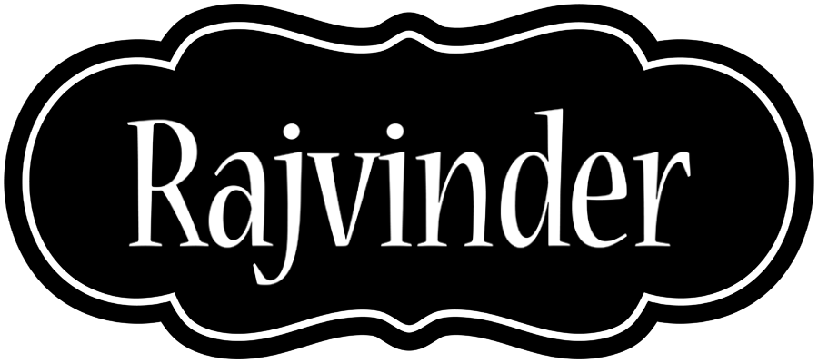Rajvinder welcome logo