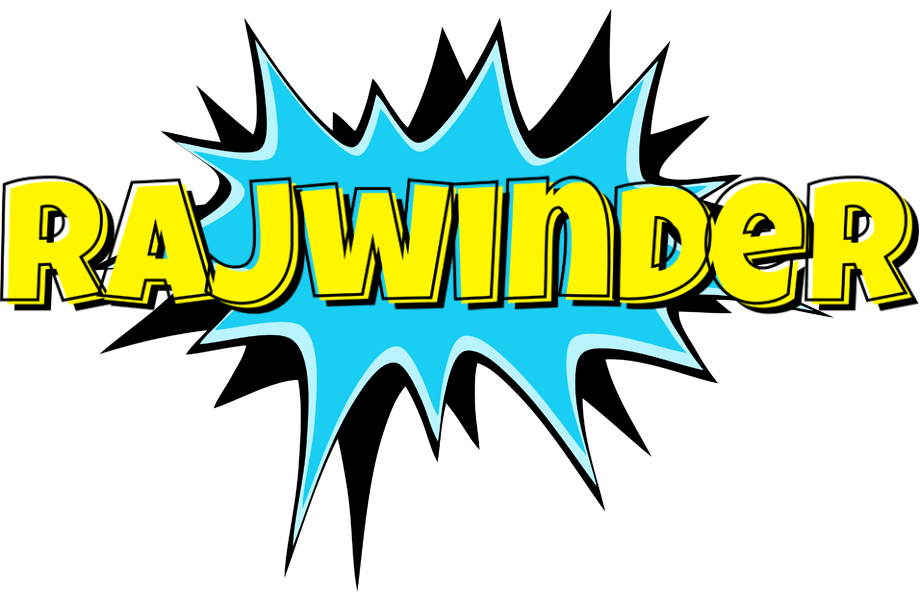 Rajwinder amazing logo