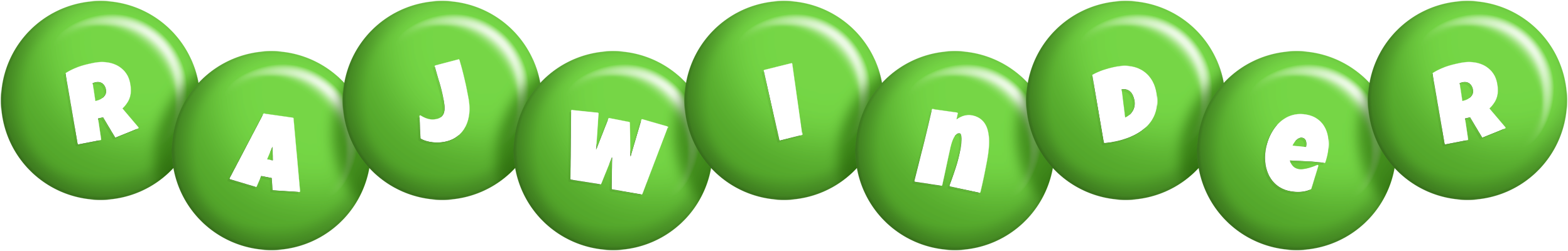 Rajwinder candy-green logo
