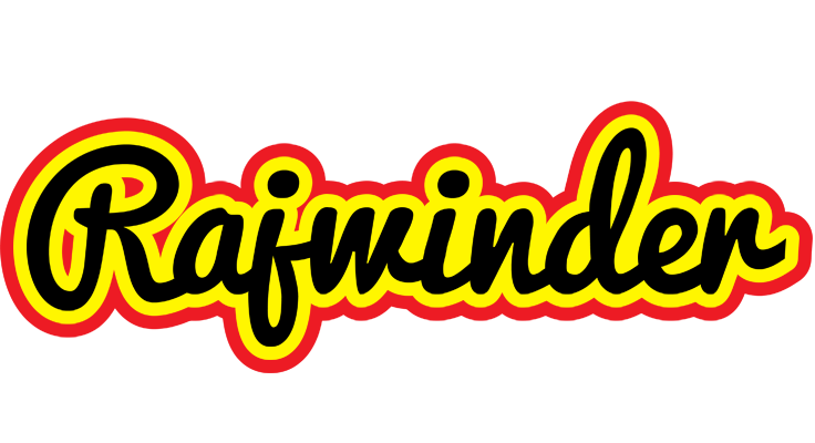 Rajwinder flaming logo
