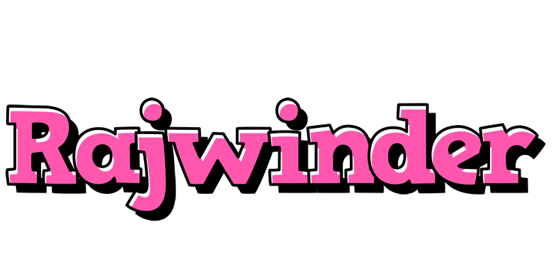 Rajwinder girlish logo