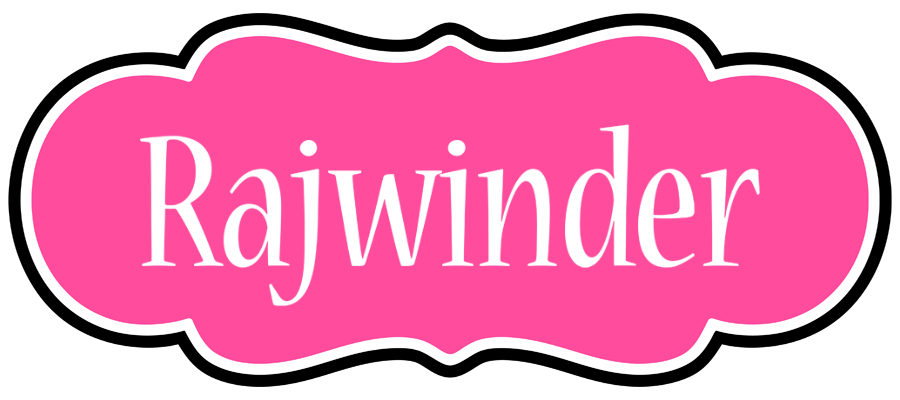 Rajwinder invitation logo