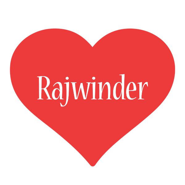 Rajwinder love logo