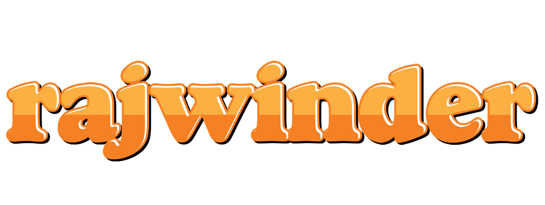 Rajwinder orange logo