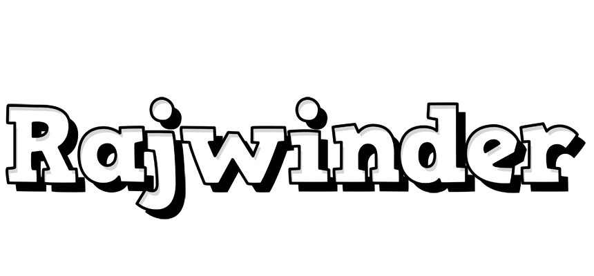 Rajwinder snowing logo