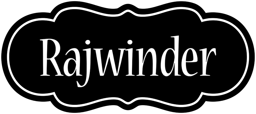 Rajwinder welcome logo